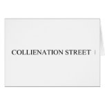 COLLIENATION STREET  Greeting/note cards