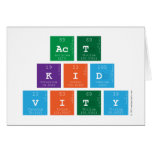 act
 kid
 vity  Greeting/note cards