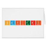 Safitri  Greeting/note cards