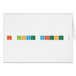 I love Science   Greeting/note cards