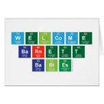 Welcome
 Barnett
 Babies  Greeting/note cards
