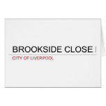 brookside close  Greeting/note cards