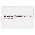 BRANDON CONNELLY  Greeting/note cards