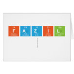 Fazil
   Greeting/note cards