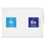 Ni BE  Greeting/note cards
