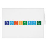 Radbioactiveu  Greeting/note cards
