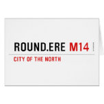 ROUND.Ere  Greeting/note cards