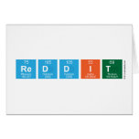 reddit  Greeting/note cards