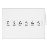 investigate  Greeting/note cards