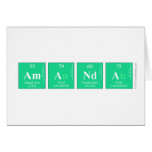 Amanda  Greeting/note cards