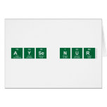 Ayse Nur   Greeting/note cards