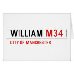 william  Greeting/note cards