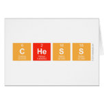 chess  Greeting/note cards