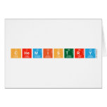 Chemistry  Greeting/note cards