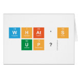 what's 
 up?  Greeting/note cards