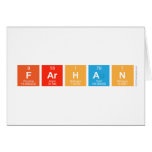 Farhan  Greeting/note cards