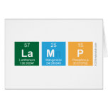 Lamp  Greeting/note cards