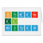 Othmane
 El 
 Moutaani  Greeting/note cards