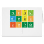 Pastel 
 music
 clothes
   Greeting/note cards