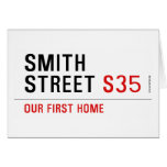 Smith Street  Greeting/note cards