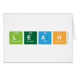 Leah  Greeting/note cards