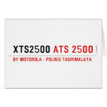 XTS2500  Greeting/note cards