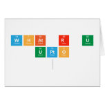 What r U
 Upto
   Greeting/note cards