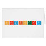 chemistry  Greeting/note cards