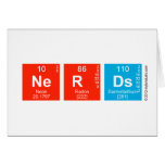 Nerds  Greeting/note cards