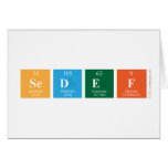 Sedef  Greeting/note cards
