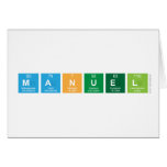 Manuel  Greeting/note cards