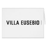Villa EUSEBIO  Greeting/note cards