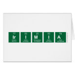 Irimia   Greeting/note cards