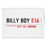 Billy boy  Greeting/note cards