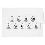 Ilham
 Fauzan  Greeting/note cards