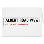 Albert Road  Greeting/note cards