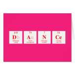 Dance  Greeting/note cards