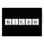 science  Greeting/note cards