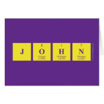 John  Greeting/note cards