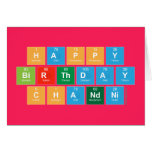 Happy 
 Birthday
 Chandni  Greeting/note cards