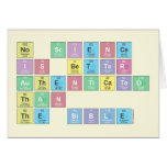 No science
 is better 
 authenticated
 than
 the Bible  Greeting/note cards