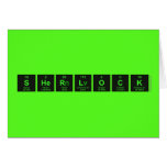 Sherlock  Greeting/note cards