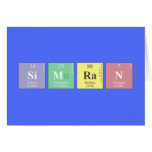SIMRAN  Greeting/note cards