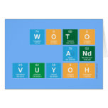WOTO
 AND
 VUYOH  Greeting/note cards