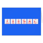 football  Greeting/note cards