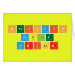 Periodic
 Table
 Writer  Greeting/note cards