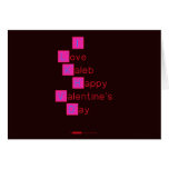 I 
 Love  
 Kaleb 
  Happy
 Valentine's
 Day 
   Greeting/note cards