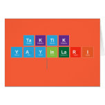 TAKTiK YAYINLARI   Greeting/note cards