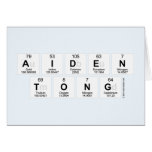 Aiden 
 Tong  Greeting/note cards