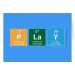 play  Greeting/note cards
